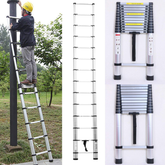 Alüminyum 11 Basamaklı 3.2 Metre Teleskopik Merdiven